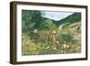 Amongst the Flowers, 1989-Gillian Furlong-Framed Giclee Print