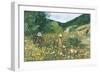 Amongst the Flowers, 1989-Gillian Furlong-Framed Giclee Print