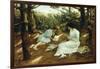 Amongst the Pines, 1915 (Oil on Canvas)-Stanhope Alexander Forbes-Framed Giclee Print