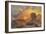 Amongst the Pyramids-Cesare Biseo-Framed Giclee Print