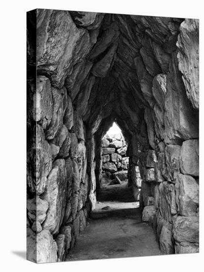 Amongst the Ruins of Tirynth, Greece, 1937-Martin Hurlimann-Stretched Canvas