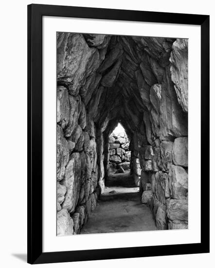 Amongst the Ruins of Tirynth, Greece, 1937-Martin Hurlimann-Framed Giclee Print