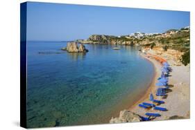Amopi Beach, Karpathos, Dodecanese, Greek Islands, Greece, Europe-null-Stretched Canvas