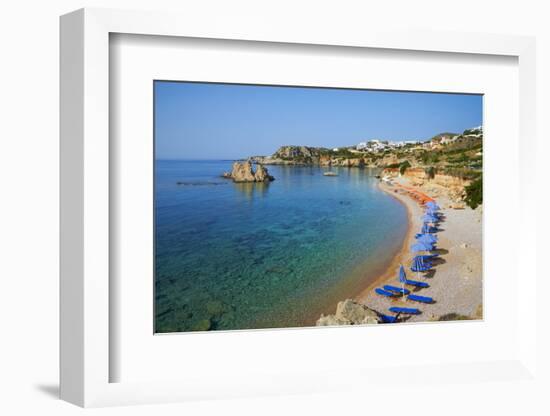 Amopi Beach, Karpathos, Dodecanese, Greek Islands, Greece, Europe-null-Framed Photographic Print