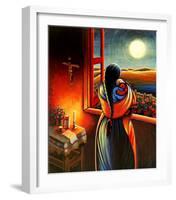 Amor a Todas Horas-Simon Silva-Framed Art Print