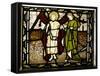 Amor and Alcestis, Morris and Co. Panel from the 'Legend of Good Wimmen' by Geoffrey Chaucer, 1864-Edward Burne-Jones-Framed Stretched Canvas