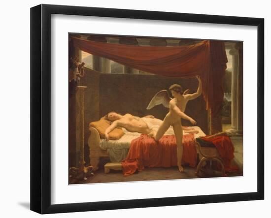 Amor and Psyche, 1817-François-Edouard Picot-Framed Giclee Print