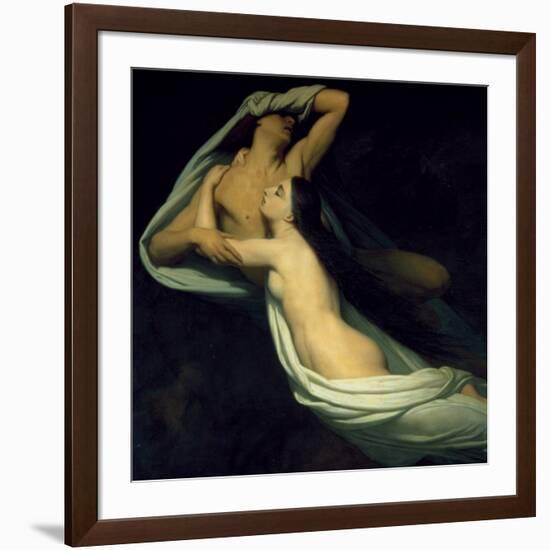 Amor and Psyche-null-Framed Art Print