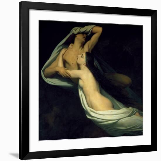 Amor and Psyche-null-Framed Art Print