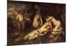 Amor and Psyche-Jacob Jordaens-Mounted Giclee Print