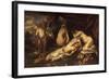 Amor and Psyche-Jacob Jordaens-Framed Giclee Print