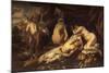 Amor and Psyche-Jacob Jordaens-Mounted Giclee Print