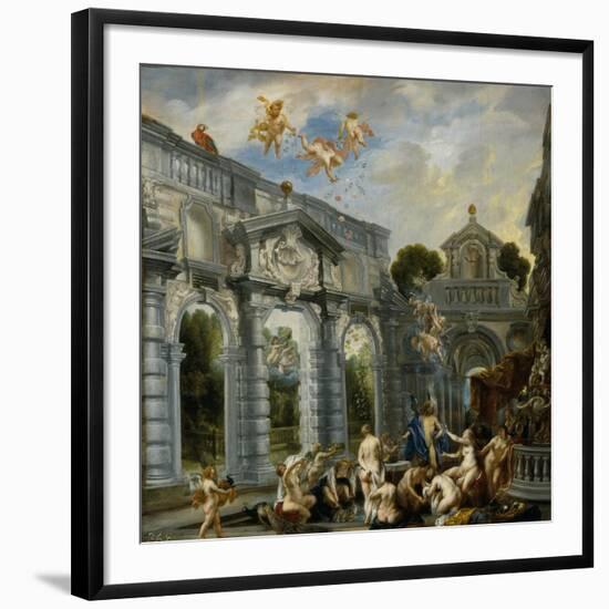 Amor and Psyche-Jacob Jordaens-Framed Giclee Print