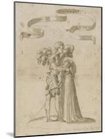 Amor vincint omnia (couple amoureux)-null-Mounted Giclee Print