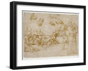 Amorini at Play-Raphael-Framed Giclee Print