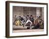 Amorous, Clamorous, Uproarious and Glorious, All Coming from a Public Dinner, C1820-George Hunt-Framed Giclee Print