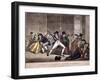 Amorous, Clamorous, Uproarious and Glorious, All Coming from a Public Dinner, C1820-George Hunt-Framed Giclee Print