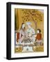 Amorous Couple and a Servant, 1696-Mu'in Musavvir-Framed Giclee Print
