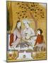 Amorous Couple and a Servant, 1696-Mu'in Musavvir-Mounted Giclee Print