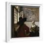 Amorous Couple, C.1657-58-Johannes Vermeer-Framed Giclee Print