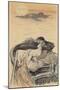 Amorous Couple in a Small Boat; Couple D'Amoureux Dans Une Barque-Théophile Alexandre Steinlen-Mounted Giclee Print