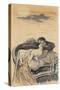 Amorous Couple in a Small Boat; Couple D'Amoureux Dans Une Barque-Théophile Alexandre Steinlen-Stretched Canvas