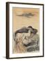 Amorous Couple in a Small Boat; Couple D'Amoureux Dans Une Barque-Théophile Alexandre Steinlen-Framed Giclee Print