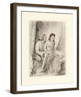 Amorous Embrace-Gabriel Ferrier-Framed Premium Giclee Print