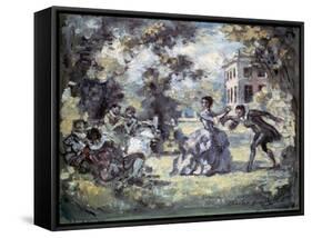 Amorous Scene, C1908-Charles Guerin-Framed Stretched Canvas