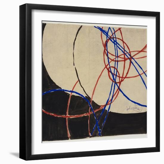 Amorpha Fugue in Two Colors IV-Frantisek Kupka-Framed Premium Giclee Print