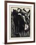 Amorphous Approach, 1919 (Wood Engraving)-John Northcote Nash-Framed Giclee Print