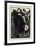 Amorphous Approach, 1919 (Wood Engraving)-John Northcote Nash-Framed Giclee Print