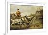 Amos F. Adams Shooting over Gus Bondher and Son, Count Bondher, 1887-Arthur Fitzwilliam Tait-Framed Giclee Print