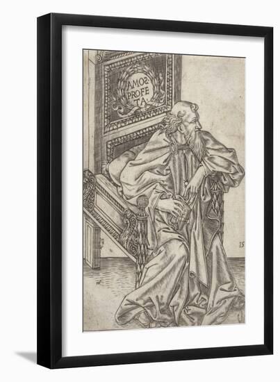 Amos, from 'The Prophets', C.1475-Baccio Baldini-Framed Giclee Print