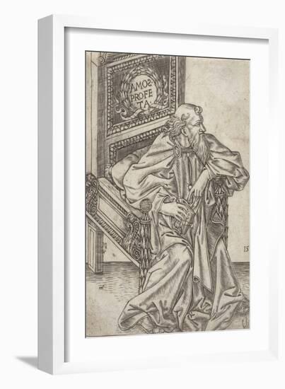 Amos, from 'The Prophets', C.1475-Baccio Baldini-Framed Giclee Print