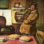 "Eyeing the Pies,"January 1, 1945-Amos Sewell-Giclee Print