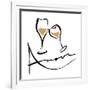 AMOUR Champagne-OnRei-Framed Art Print