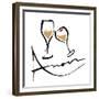 AMOUR Champagne-OnRei-Framed Premium Giclee Print