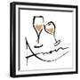 AMOUR Champagne-OnRei-Framed Premium Giclee Print