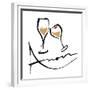 AMOUR Champagne-OnRei-Framed Premium Giclee Print