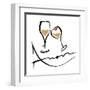 AMOUR Champagne-OnRei-Framed Art Print