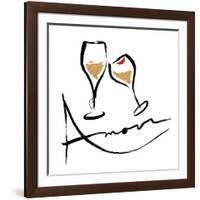 AMOUR Champagne-OnRei-Framed Art Print