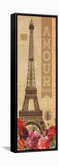 Amour Paris-N. Harbick-Framed Stretched Canvas