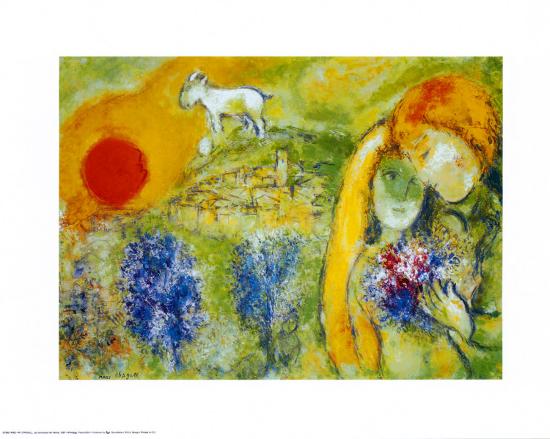 Amoureux De Vence Posters Marc Chagall Allposters Com Amoureux De Vence Posters Marc Chagall Allposters Com