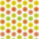 Abstract Colorful Flower Pattern-amovita-Art Print