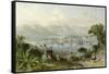 Amoy from Ko Long Soo-Thomas Allom-Framed Stretched Canvas