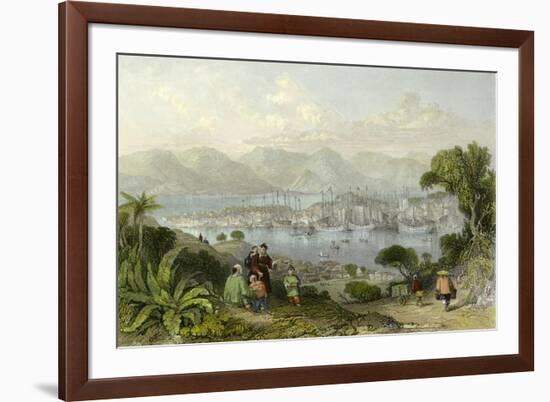 Amoy from Ko Long Soo-Thomas Allom-Framed Premium Giclee Print