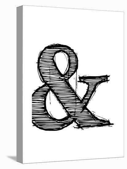 Ampersand 1-NaxArt-Stretched Canvas