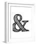 Ampersand 1-NaxArt-Framed Art Print