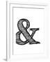 Ampersand 1-NaxArt-Framed Art Print